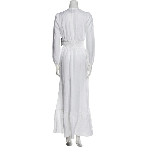 NWT. REFORMATION White Chantal Maxi Dress Sz XS white white - Picture 7 of 7